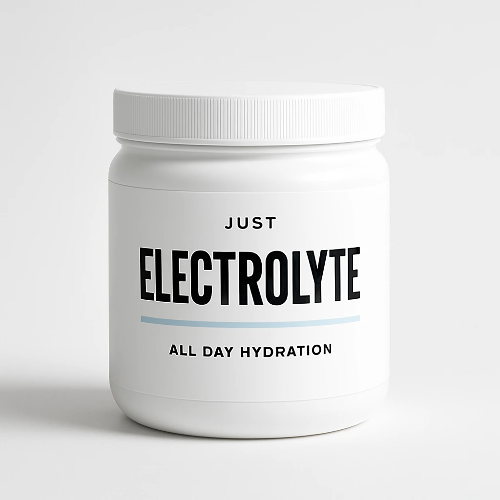 Just Electrolyte Normal formula white tub